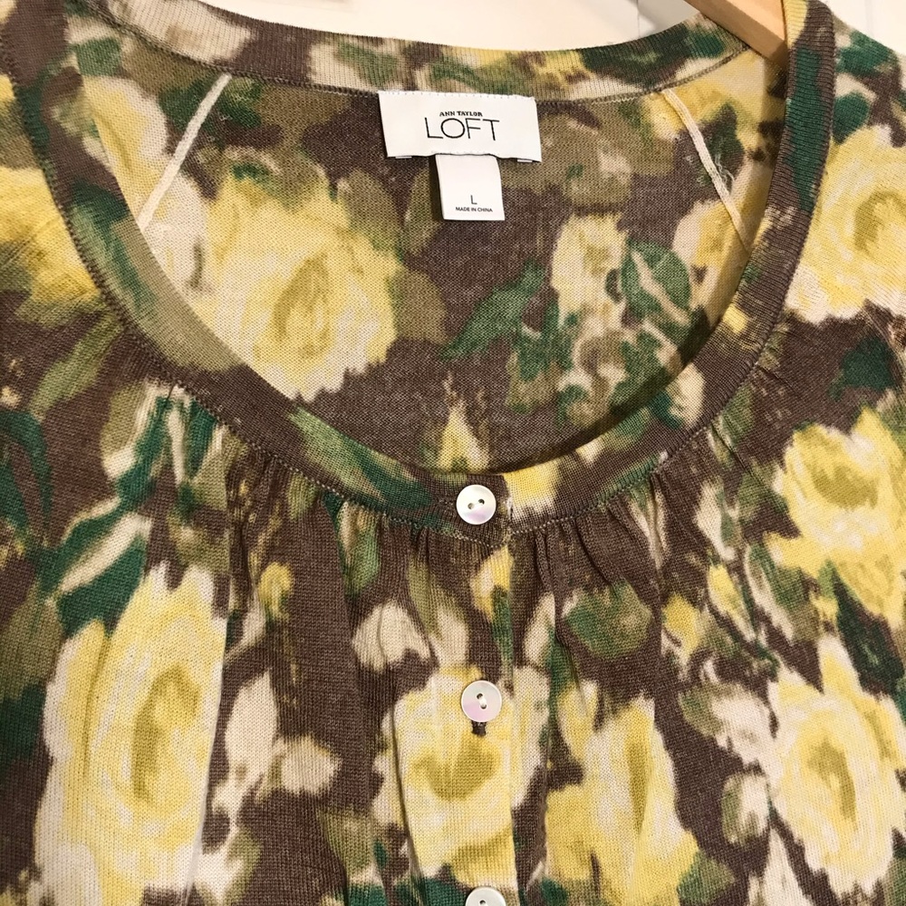 LOFT Ann Taylor - shirt 🤎💛 - Picture 2 of 9